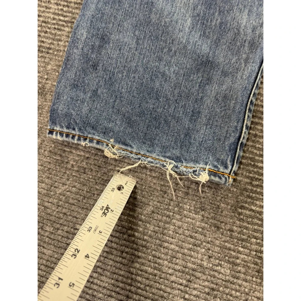 Lucky Brand 361 Vintage Straight Jeans Mens 38x33 Blue Denim Medium Wash Pants